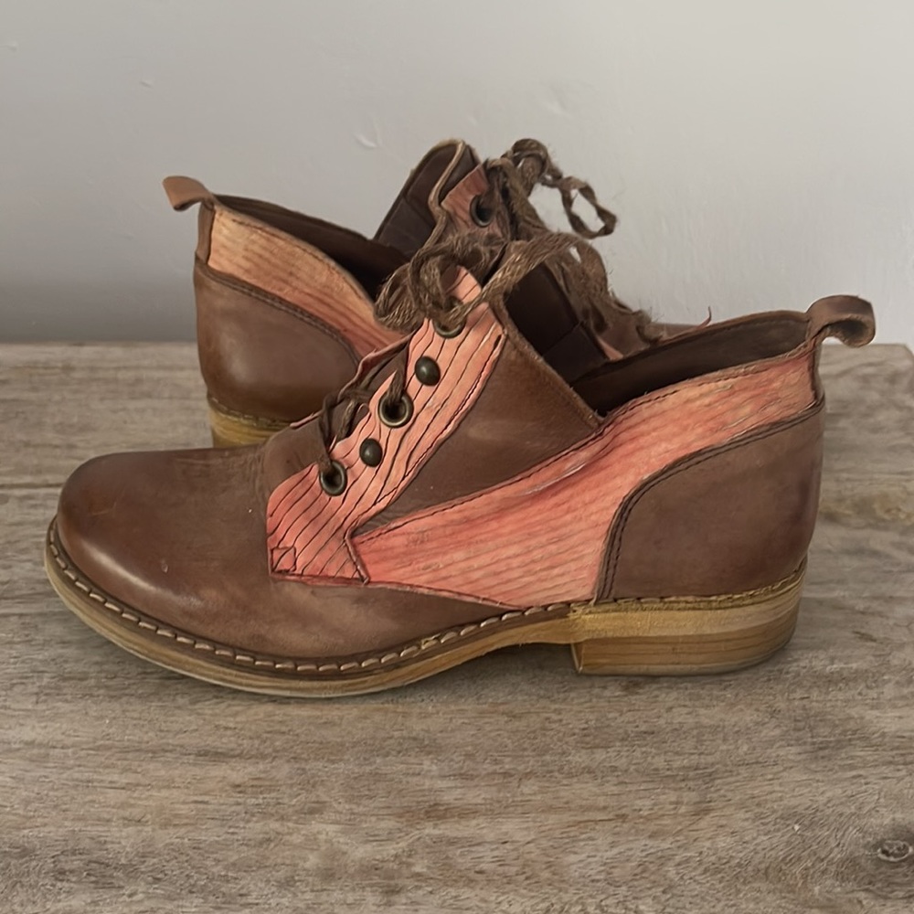 Unique handmade ankle boots